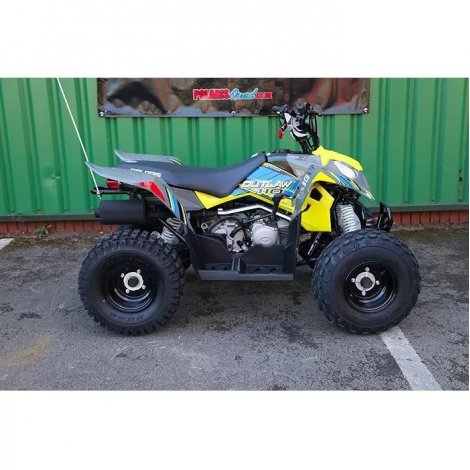 Polaris Outlaw 110 Lime Green Kids Quad
